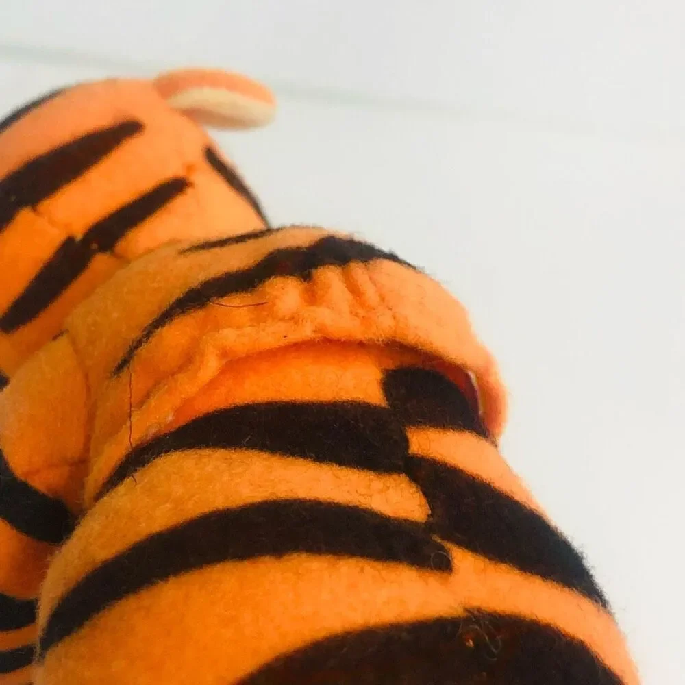 vintage disney tigger plush rattle finger puppet 6 inch 1995 winnie the pooh‎